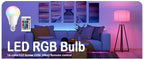 16 núcleos rgb lâmpada led multicolorida e27 220v iluminação doméstica regulável