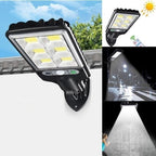 kit-2 Mini Luminária Poste 21W Solar Alta Potencia Econômica