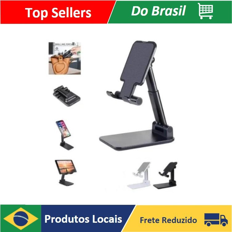 Suporte para celular e tablet mesa de trabalho móvel