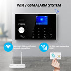 Fuers wifi gsm sistema de alarme sem fio casa sistema alarme segurança do assalt