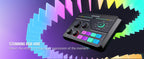 FIFINE Mixer de jogos com RGB para chat de voz / streaming / podcast, Mixer de á