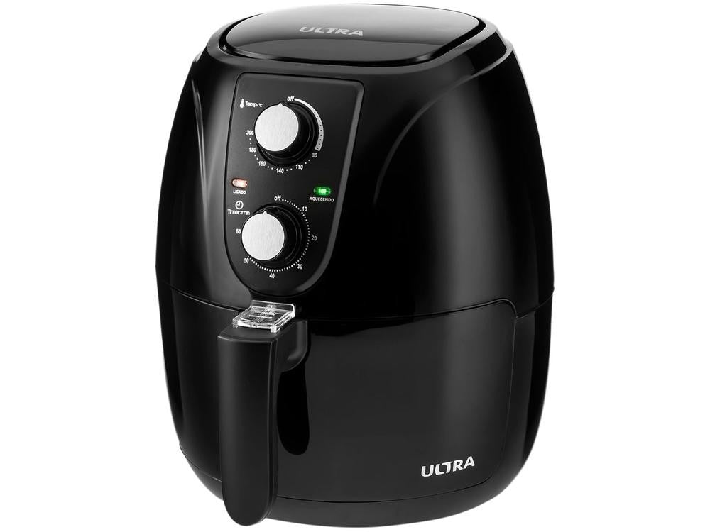 Fritadeira Elétrica sem Óleo/Air Fryer Ultra AF-UT-01 Preta com Timer 3,2L - 220
