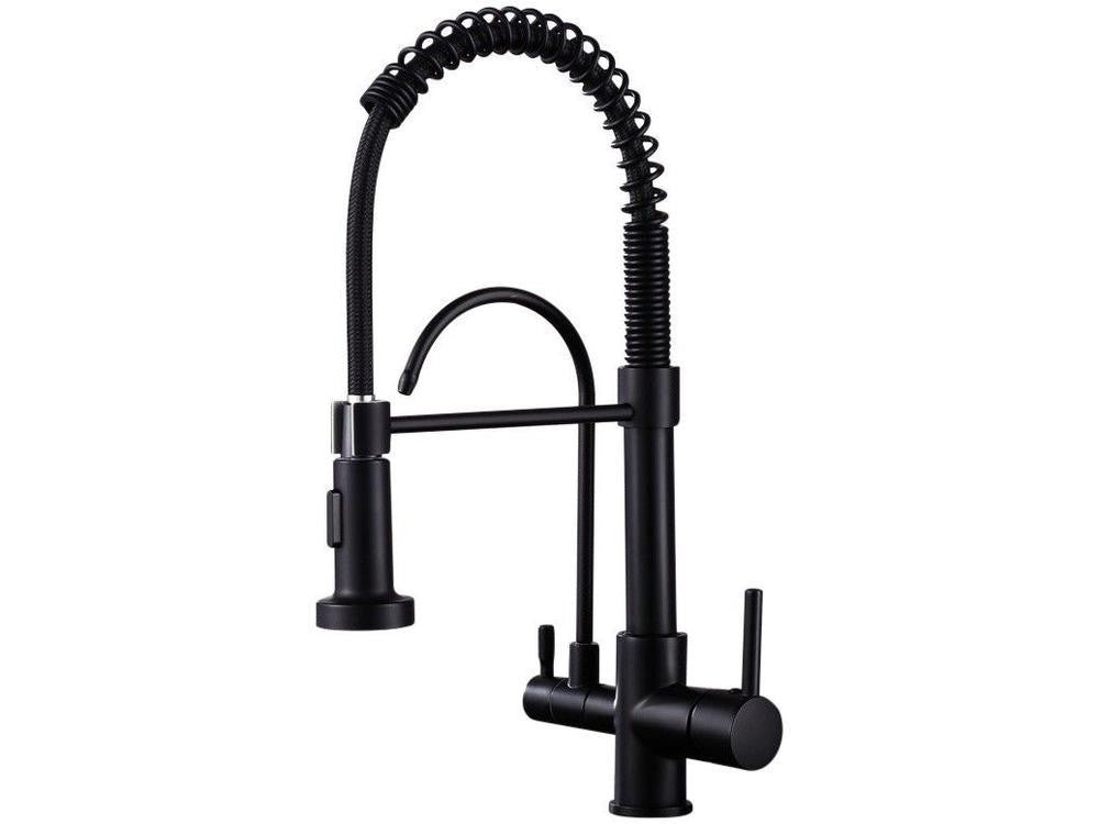 Torneira para Cozinha Gourmet de Mesa Dupla Nell
