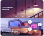 16 núcleos rgb lâmpada led multicolorida e27 220v iluminação doméstica regulável
