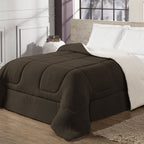 Coberdrom Cobertor Queen 1 Peça Maya Manta Soft e Sherpa de Carneiro 100% Poliés