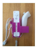 Suporte Controle Nintendo Wii U Parede Com Nunchuck