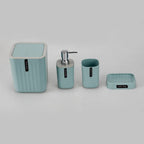 Kit Banheiro Lavabo 4 Peças Resistente e Moderno