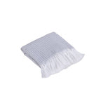 Manta Para Sofá Com Franja Grid 1 Peça 2,10m x 1,35m 60% Algodão / 40% Poliéster